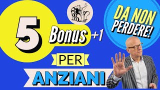 💡PENSIONI 👉 TUTTI I BONUS CHE SPETTANO agli ANZIANI OLTRE LA PENSIONE 💰 Da NON PERDERE❗️ [upl. by Edrick]