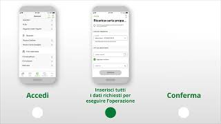 Ricarica carta prepagata  App Intesa Sanpaolo Mobile [upl. by Ayekel]