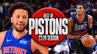 Detroit Pistons BEST Highlights amp Moments 2324 Season [upl. by Ahseid]