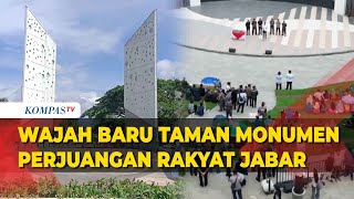 Wajah Baru Taman Monumen Perjuangan Rakyat Jawa Barat di Bandung [upl. by Olathe17]