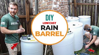 Cheap DIY Rain Barrels [upl. by Briana]