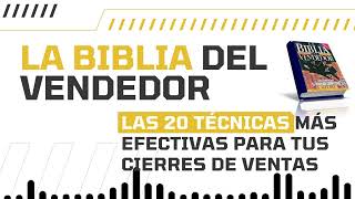 La Biblia del Vendedor Audiolibro Gratis  Cierres de ventas [upl. by Donaugh]