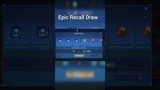 Try to get epic recall with promo diamonds 💎 mobilelegends mobilelegendsbangbang mlbbcreatorcamp [upl. by Ferreby]