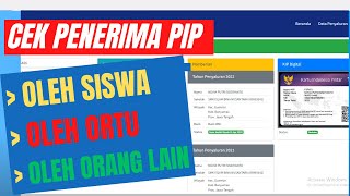 CARA CEK PIP ATAU KIP SENDIRI [upl. by Anivas]