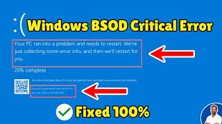 How to Fix BLUE SCREEN Error on Windows 10 amp 11  How to Fix WFP INVALID OPERATION Blue Screen Error [upl. by Nelag]