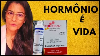 REPOSIÇÃO 💃HORMONAL na MENOPAUSAhormônios BIOIDÊNTICOS🤸🏋️‍♂️ [upl. by Mosera]