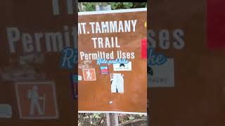 Ride and hike mount Tammany New Jersey [upl. by Norabal]