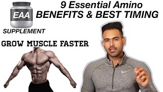 9 Essential Amino Benefits  Grow Muscle Faster [upl. by Gibrian]