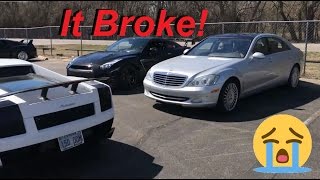 I Tuned my Mercedes S600 V12 for 600HP and IT BROKE ALMOST IMMEDIATELY [upl. by Vigor]