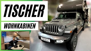 JEEP GLADIATOR  TISCHER 260SD WOHNKABINE  4x4 WOHNMOBIL  OFFROAD MONSTER [upl. by Tnayrb]