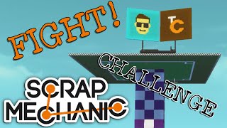 SUMO FIGHT  SCRAP MECHANIC CHALLENGE [upl. by Dilan283]