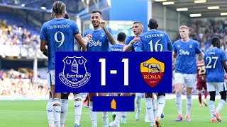 EVERTON 11 AS ROMA  Preseason highlights [upl. by Campos]