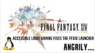 Linux Gamer Fixes the FFXIV Launcher  ANGRILY [upl. by Car]