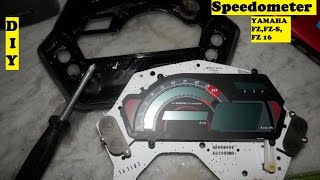 How To Remove YAMAHA FZS speedometer LCD is not working  DIY  YAMAHA FZ amp FZS amp FZ 16 [upl. by Meagan339]