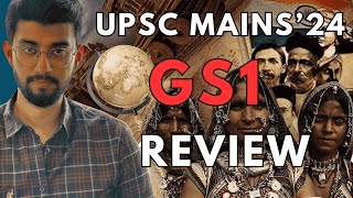 UPSC Mains GS1 2024 Paper Analysis [upl. by Rech]