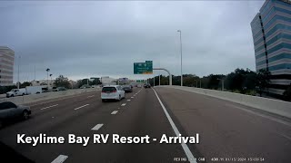 Keylime Bay RV Resort  Arrival [upl. by Eanrahs840]