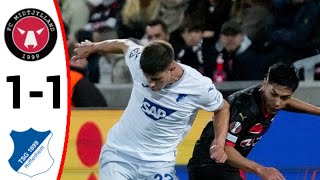 Midtjylland vs Hoffenheim 11 Max Moerstedt Goal All Goals and Extended Highlights [upl. by Kunz316]