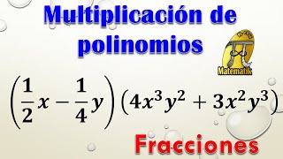 Multiplicación de dos polinomios  Producto de dos polinomios [upl. by Ailimac]