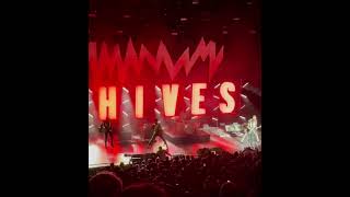 The Hives live in London at the Hammersmith Eventim Apollo on Saturday 13th April 2024 [upl. by Eelarat409]