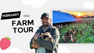 Froberg’s Farm Tour February 2024 [upl. by Harlie]