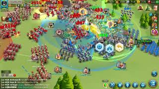 T5 KVK 1 KINGLAND FIGHT🔴RISE OF KINGDOMS🔴LIVE🔴 [upl. by Ahsiena]