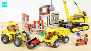 レゴ シティ ビル解体工事現場 60076 ／ LEGO City Demolition Site 60076 [upl. by Yrffoeg]