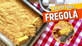 FREGOLÁ uma receita típica simples barata e DELICIOSA Você vai AMAR o sabor [upl. by Llertnad]