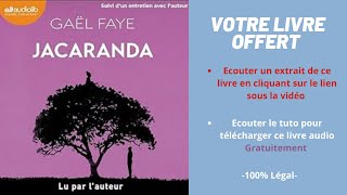 Jacaranda Geël Faye livre audio [upl. by Annekcm]