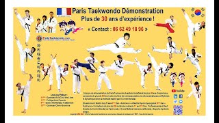 Paris Taekwondo Démonstration Enfants [upl. by Diamond]