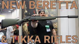 New Beretta BRX1 amp Tikka Rifles at NRAAM 2024 [upl. by Ecerahs]