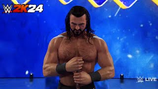 Drew McIntyre vs Wade Barrett  Unbelievable Comeback  WWE 2K24 [upl. by Pros]