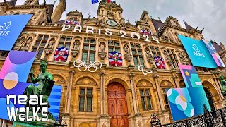 Walk to Hotel de Ville in Paris France [upl. by Joey]