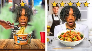 1 Star vs 5 Star Ramen [upl. by Asyle]