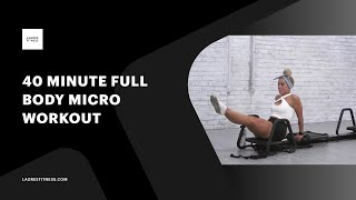 40 Minute Full Body Microformer Workout with Hannah [upl. by Ehtiaf]