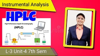 HPLC High Performance Liquid Chromatography Principal amp Types L3 Unit4 Instrumental Analysis 7th [upl. by Norok]