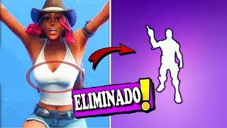 BAILES De Fortnite Que Fueron Eliminados  Fortnite Eliminaciones o Cambios de Gestos [upl. by Runkel]