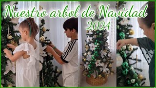 DECORANDO NUESTRO ARBOL NAVIDAD2024 VLOGS EN RD [upl. by Nirtiak]