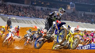 Supercross Round 7 450SX Highlights  Arlington TX ATampT Stadium  Feb 25 2023 [upl. by Cadal]