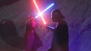 Darth Vader vs ObiWan Kenobi Round 1 4K HDR  ObiWan Kenobi Feature Supercut [upl. by Galateah]