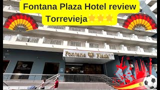 Torrevieja Hotel Fontana review and market amp beach walk 4K [upl. by Yud800]