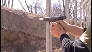 Browning HiPower Clone Hungarian FEG PJK 9HP Shooting [upl. by Aziram]