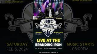 JONS JAMBOREE plays The Branding Iron Pub in Armstrong BC Saturday February 3rd 2024 [upl. by Aylatan]