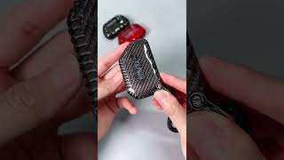 Jeep Carbon Fiber Keyfob Cover for Jeep Wrangler Ship Worldwide jeep jeepwrangler [upl. by Minetta144]