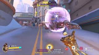 Came In To Save My Team Only To Escape With My Life  Overwatch Clips 1110 [upl. by Leaj]