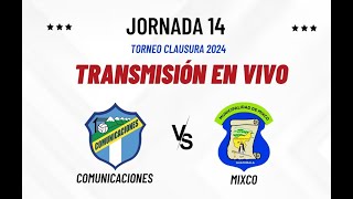 Comunicaciones vs Mixco EN VIVO  Segundo Tiempo [upl. by Silisav]