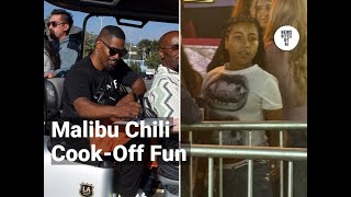 Celebrities Spice Up Malibu Chili CookOff [upl. by Hellene]