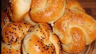 Acma  türkische weiche Brötchen mit und ohne Füllung  Sallys Welt [upl. by Neliak]