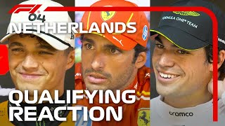 Drivers React After Qualifying  2024 Dutch Grand Prix [upl. by Warrick119]