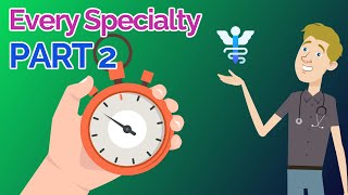 Part 2 Every Medical Subspecialty Explained in 10 Minutes [upl. by Ashli]