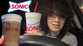 Trying Sonic’s NEW Butter Beer Clone [upl. by Tonjes]